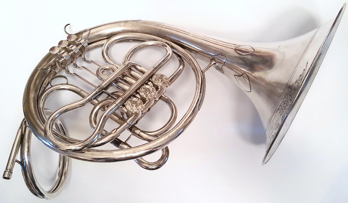 Leopold Uhlmann (18061878) Rotary Valve Vienna Horn